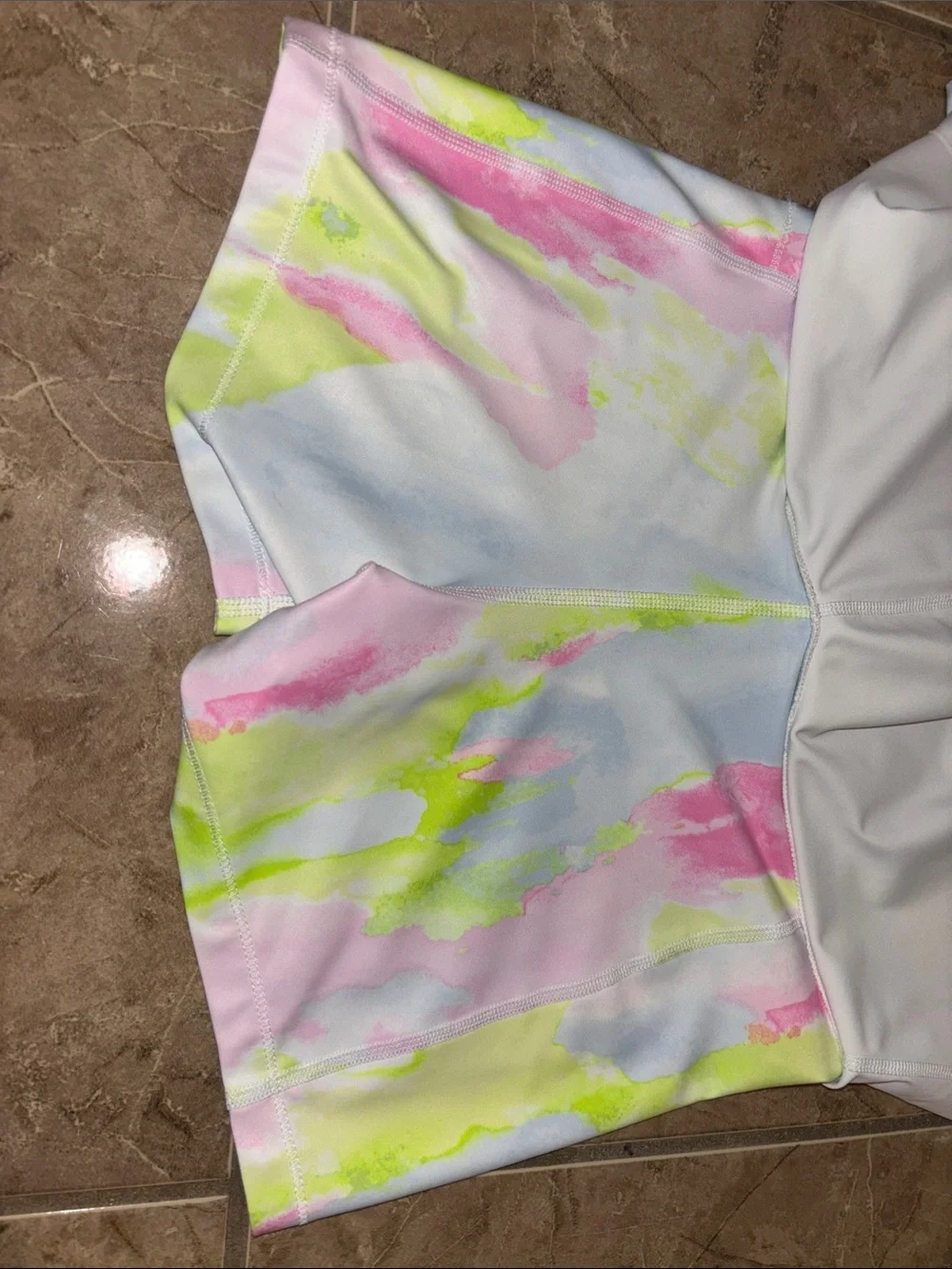Old Navy Pastel Watercolor 2-piece set in Pink, Blue & Lime